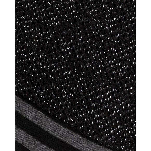 Metallic Black/Silver Sweater by Splendid - Picture 3 of 6